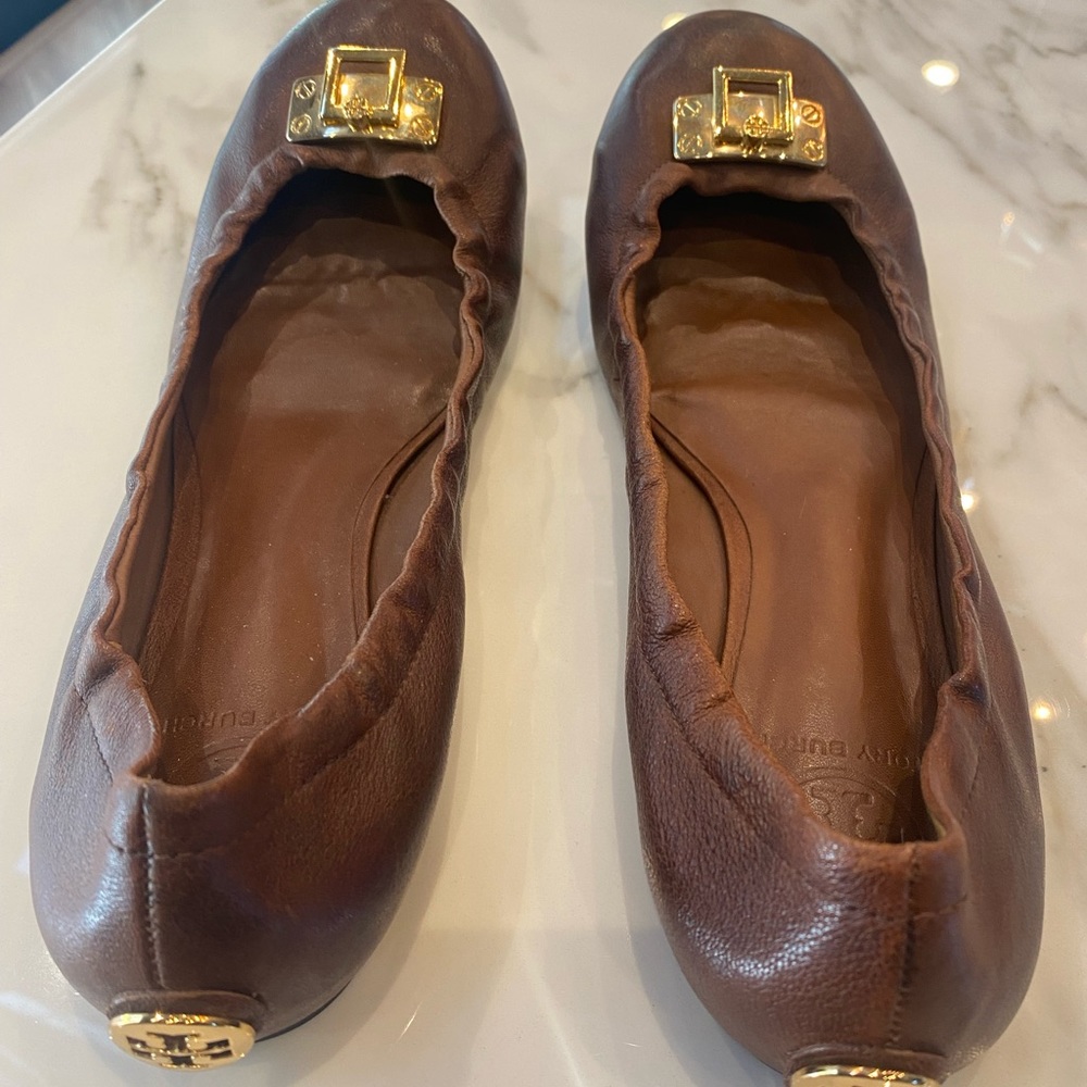 Tory Burch leather flats